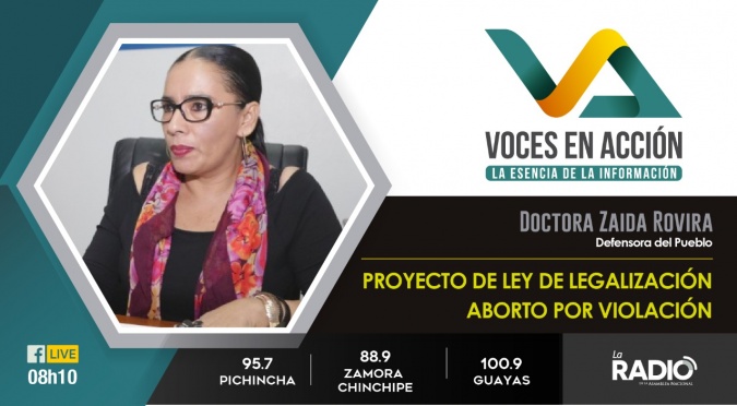 Zaida Rovira: Ley de Interrupción Voluntaria del Embarazo por Violación