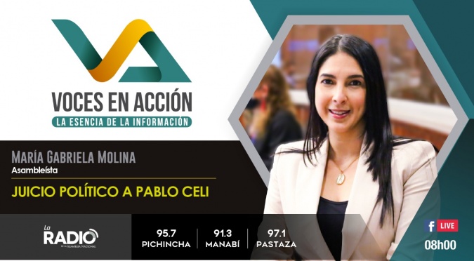 Gabriela Molina: Juicio Político a Pablo Celi