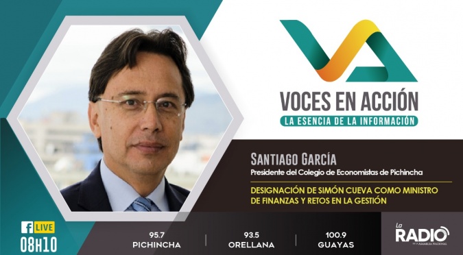 Santiago García: Proyecto económico del nuevo Gobierno