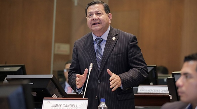 Jimmy Candell: cambio de autoridades en la Asamblea Nacional
