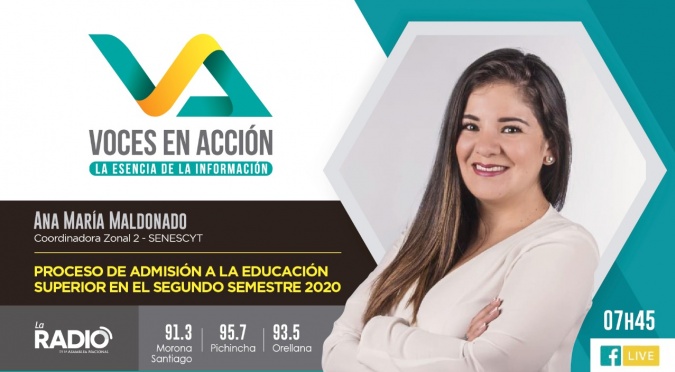 Ana María Maldonado: Proceso de admisión a la Educación Superior 
