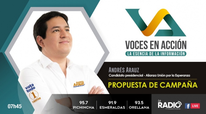 Andrés Arauz: Propuestas de Campaña