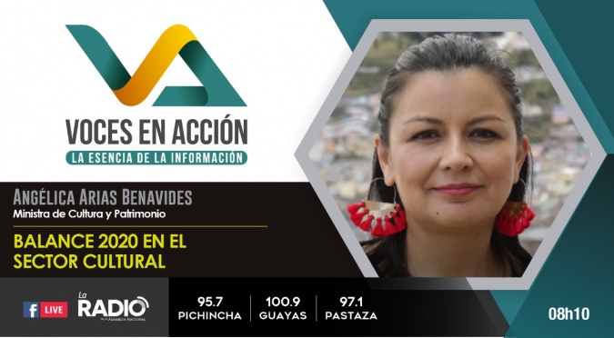 Angélica Arias: Balance 2020 en el Sector Cultural
