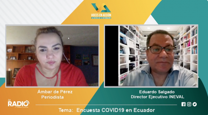 Eduardo Salgado: Encuesta COVID19 en Ecuador