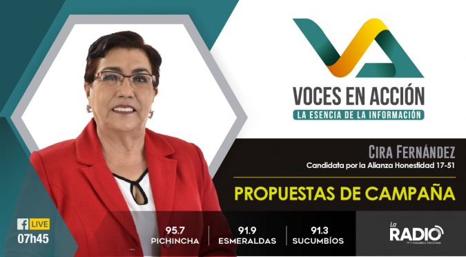  Cira Fernández: Propuestas de campaña.