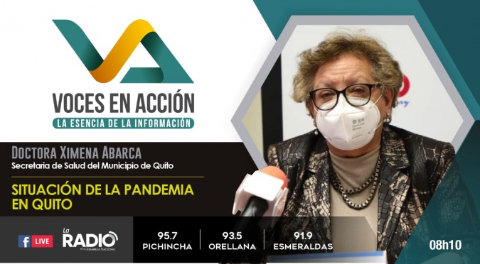 Ximena Abarca: Situación de la pandemia en Quito