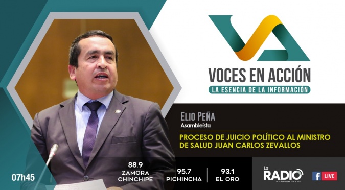 Elio Peña: Proceso de Juicio Político al Ministro de Salud Juan Carlos Zevallos