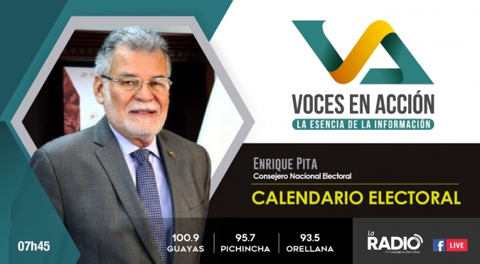 Enrique Pita: Calendario Electoral 2021