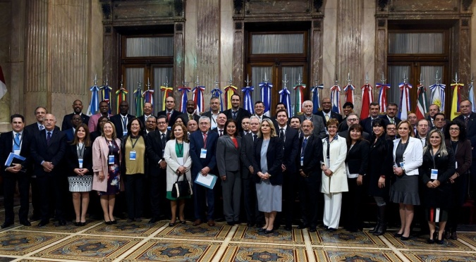Argentina: Sesiones de comisiones de Parlatino 