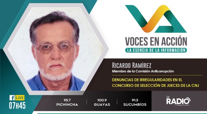 Ricardo Ramírez: Denuncias en la selección del concurso de jueces 