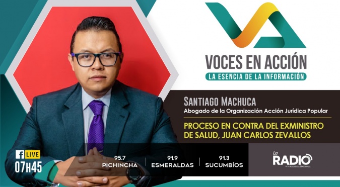 Santiago Machuca: : Proceso en contra del exministro de Salud, Juan Carlos Zevallos