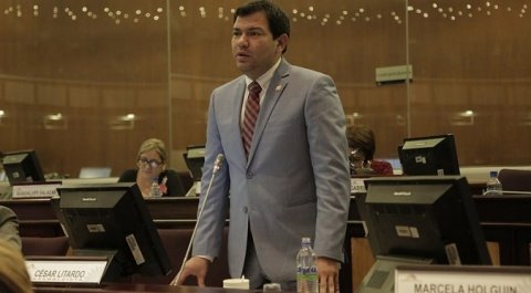 César Litardo - Coordinador del bloque legislativo de AP