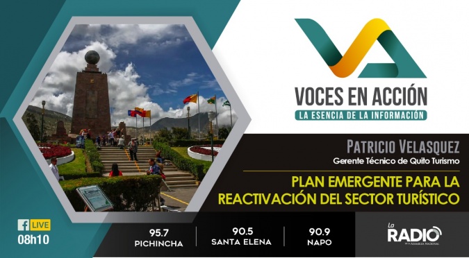 Patricio Velásquez: Plan emergente para la reactivación del sector turístico