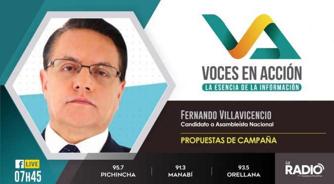 Fernando Villavicencio: Propuestas de Campaña