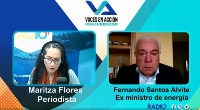 Fernando Santos Alvite - Paralización del bombeo de crudo