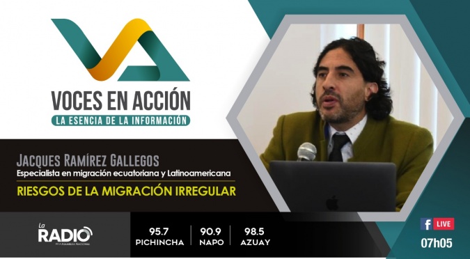 Jacques Ramirez Gallegos: Riesgos de la migración 