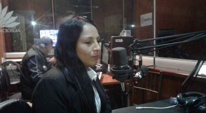 Candidata Alexandra Cevallos: "Buscaré respaldo en el Parlamento Andino"