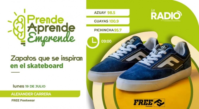 Alexander Carrera: Zapatos que se inspiran en el skateboard