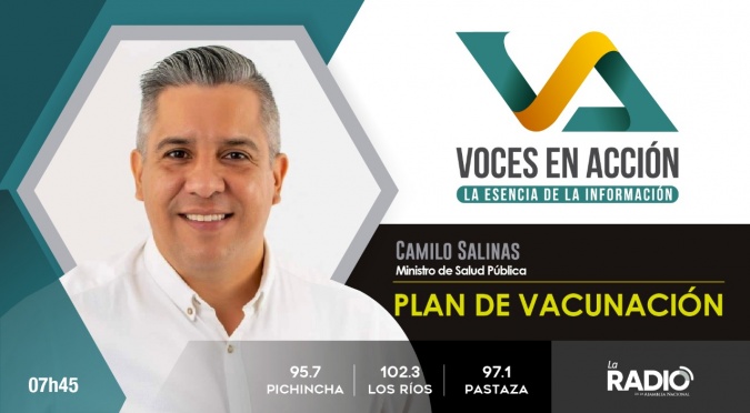 Camilo Salinas: Plan de vacunación