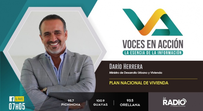 Darío Herrera: Plan nacional de vivienda