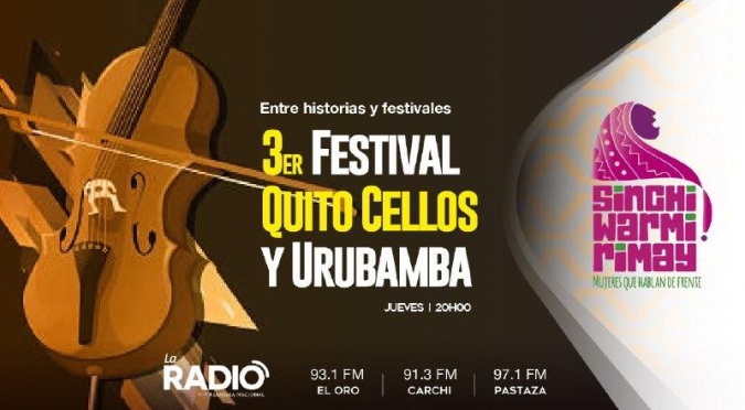 3er Festival Quito Cellos y el grupo Urubamba