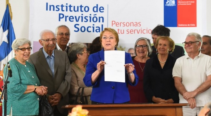 Chile: pensiones solidarias
