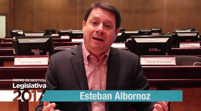 Entrevista a asambleísta Esteban Albornoz