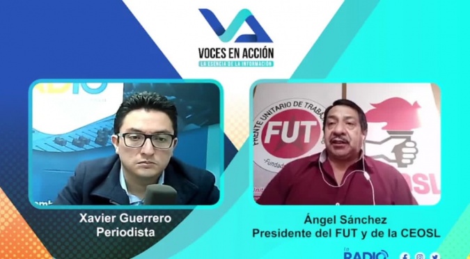 Ángel Sánchez: Reactivación económica perspectiva desde los trabajadores