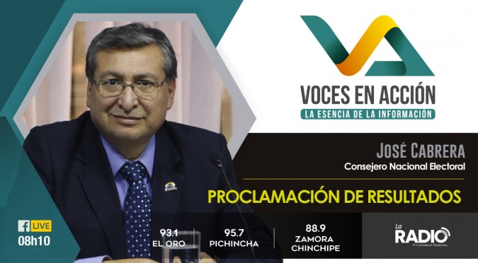 José Cabrera: Proclamación de Resultados