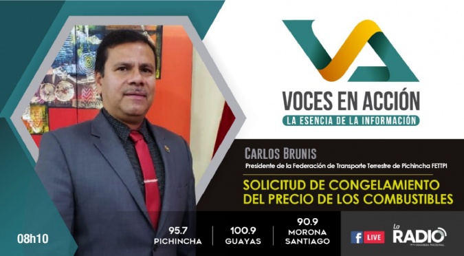 Carlos Brunis: Solicitud de congelamiento del precio de los combustibles