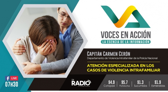 Carmen Cerón: Atención especializada en los casos de Violencia Intrafamiliar