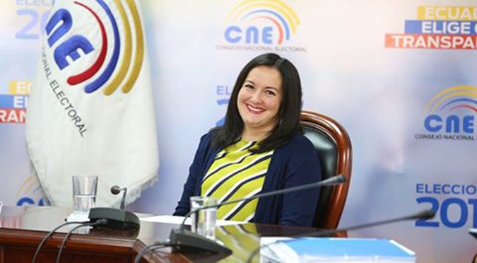 Ana Marcela Paredes : "CNE adecuará tiempo para analizar Consulta Popular"