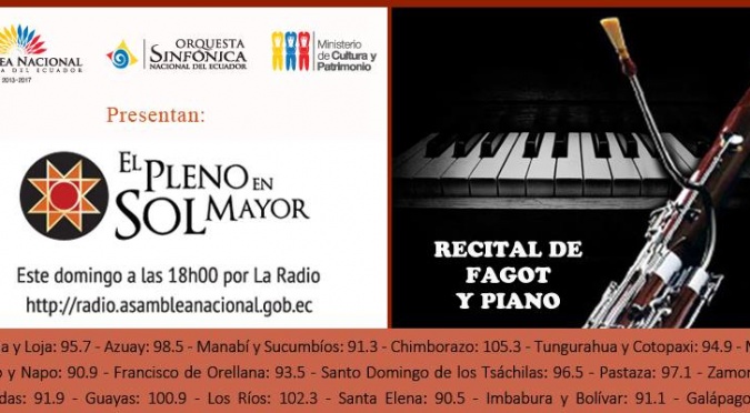 RECITAL DE FAGOT Y PIANO