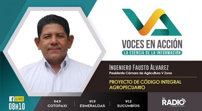 Fausto Álvarez: Proyecto de Código Integral Agropecuario