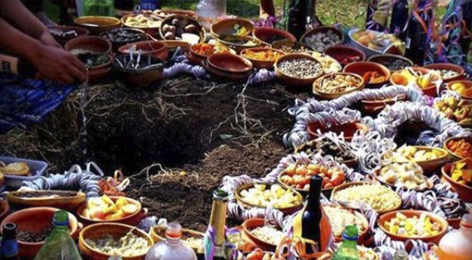 Celebración de las festividades en los pueblos andinos 