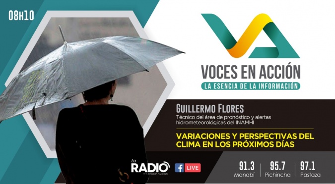 Guillermo Flores: Variaciones y perspectivas del clima en los próximos días