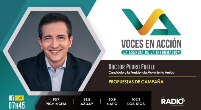 Pedro Freile: Propuestas de Campaña