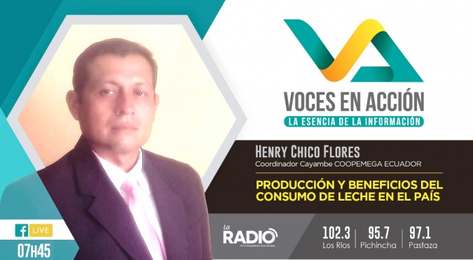Henry Chico Flores: Producción y beneficios del consumo de leche en el país