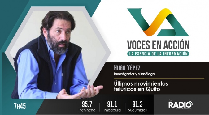 Hugo Yepes: útimos sismos en Quito