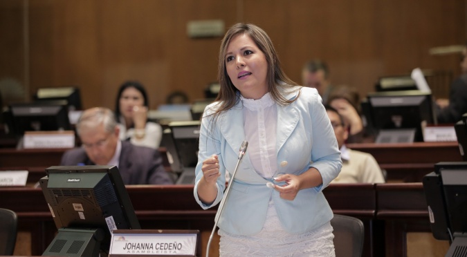 Johanna Cedeño: Sala de lactancia en la Asamblea Nacional. 