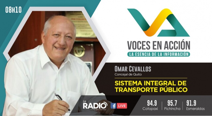  Omar Cevallos: Sistema Integral de transporte Público