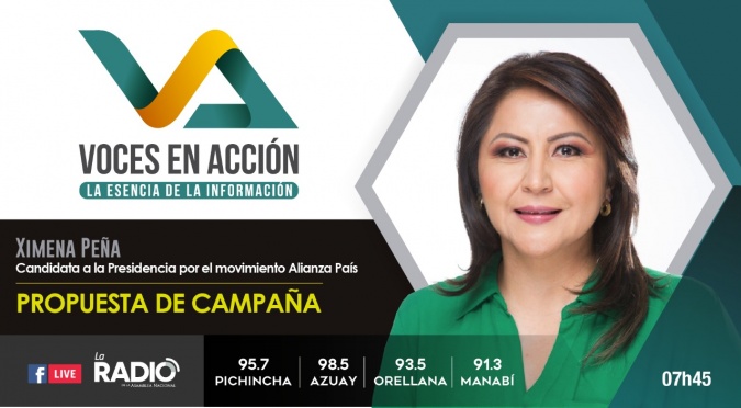 Ximena Peña: Propuesta de Campaña