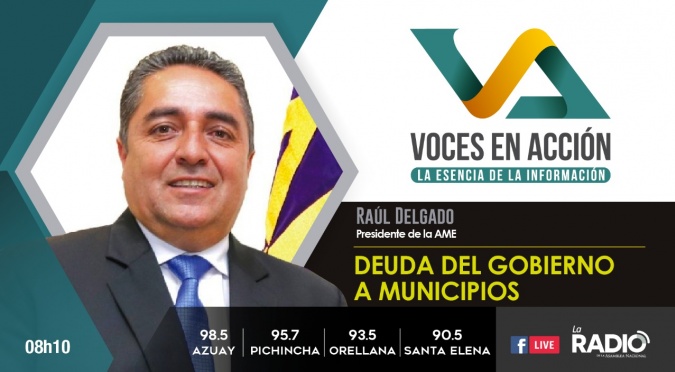 Raúl Delgado: Deuda del Gobierno a Municipios