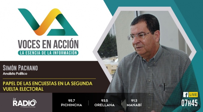 Simón Pachano: Papel de las encuestas en la segunda vuelta electoral