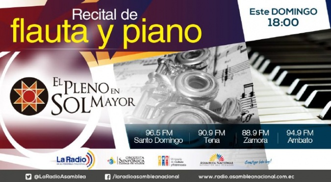 RECITAL DE FLAUTA Y PIANO