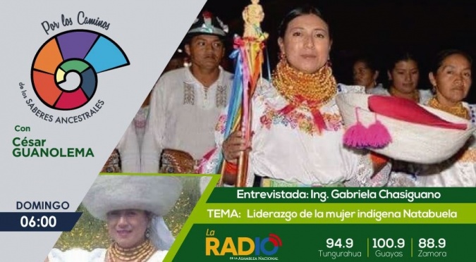 El liderazgo de la mujer indígena Natabuela