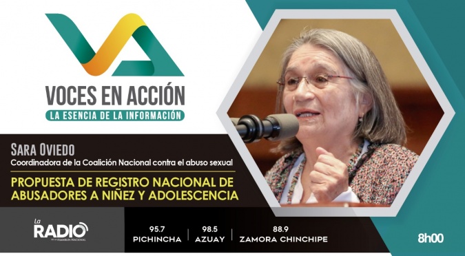 Sara Oviedo -Propuesta de Registro Nacional de Abusadores a Niñez y Adolescencia