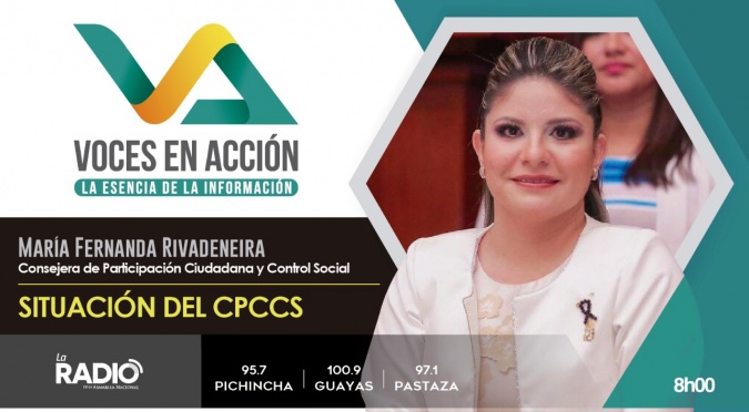 Voces en Acción - María Fernanda Rivadeneira - Situación del CPCCS 