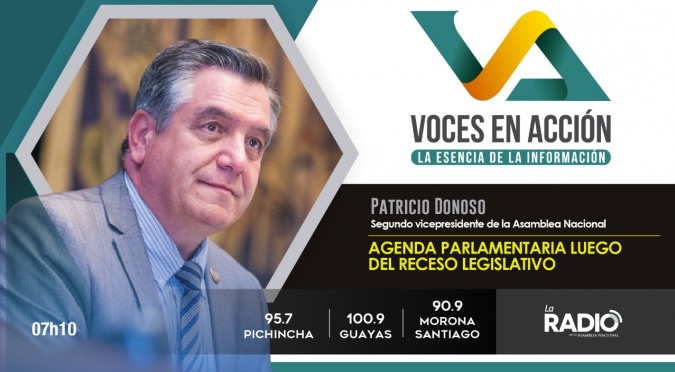 Patricio Donoso - Agenda Parlamentaria luego del receso legislativo