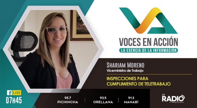 Shariam Moreno: Inspecciones cumplimiento teletrabajo. 